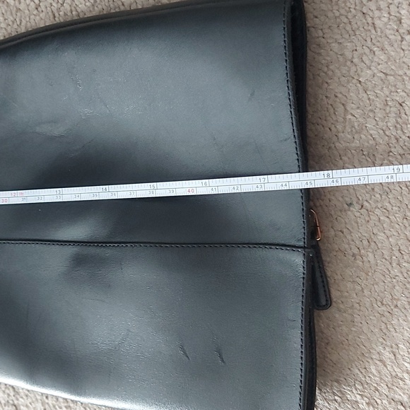 Tory Burch Sofia wedge tall black boots size 8.5 - Picture 10 of 16